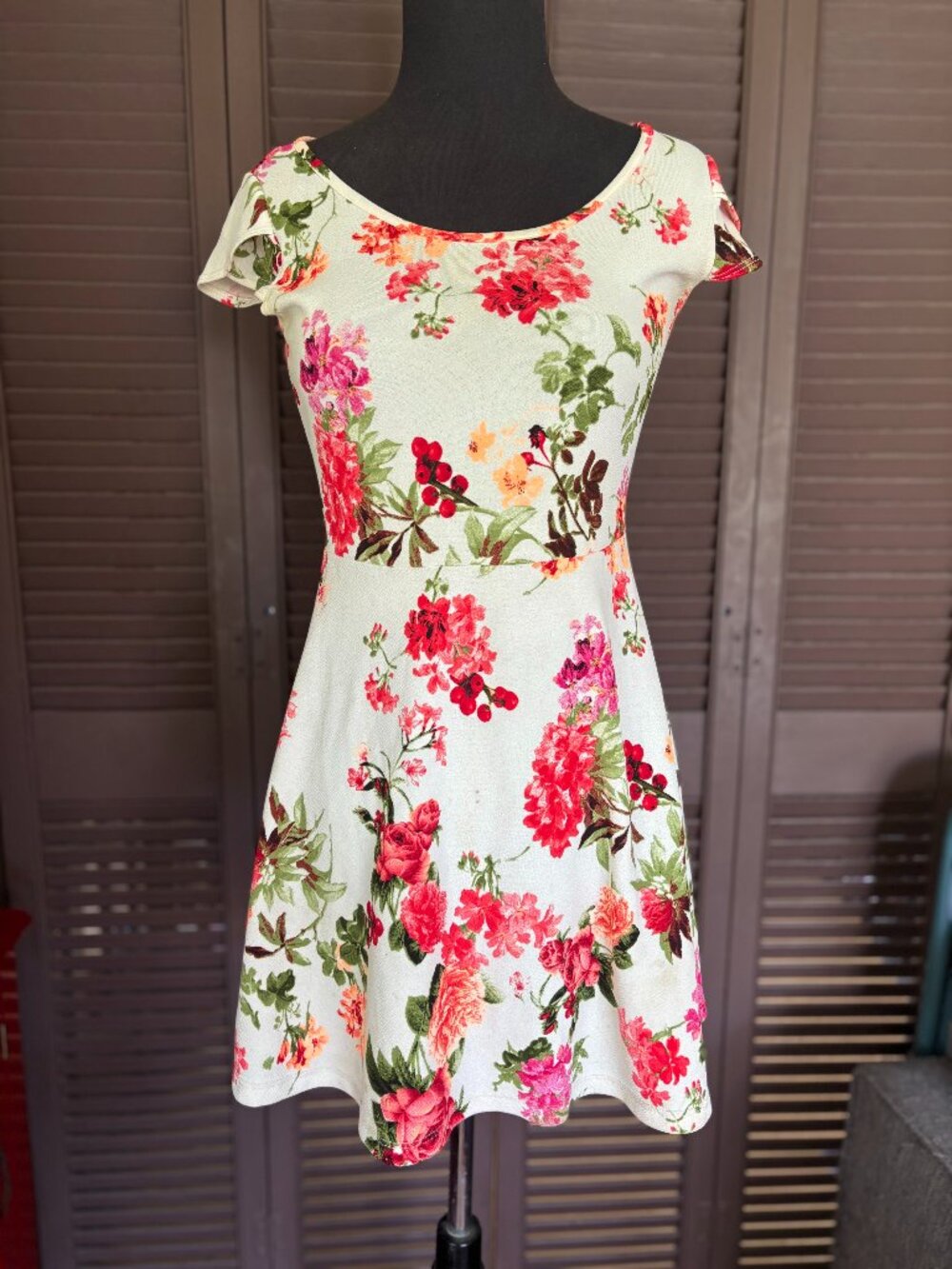 Bonanza floral A line dress